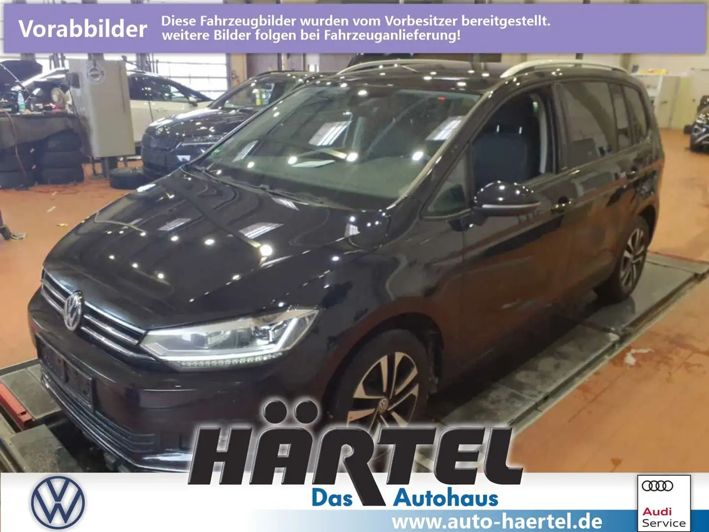 Volkswagen Touran IQ.DRIVE 1.5 TSI DSG (+ACC-RADAR+NAVI) LED Noir - 1