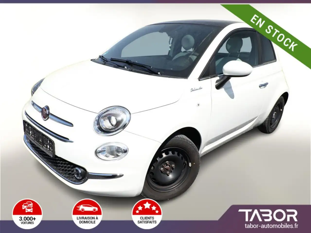 Fiat 500 1.0 Mild Hybrid 69 Dolcevita Pano GPS