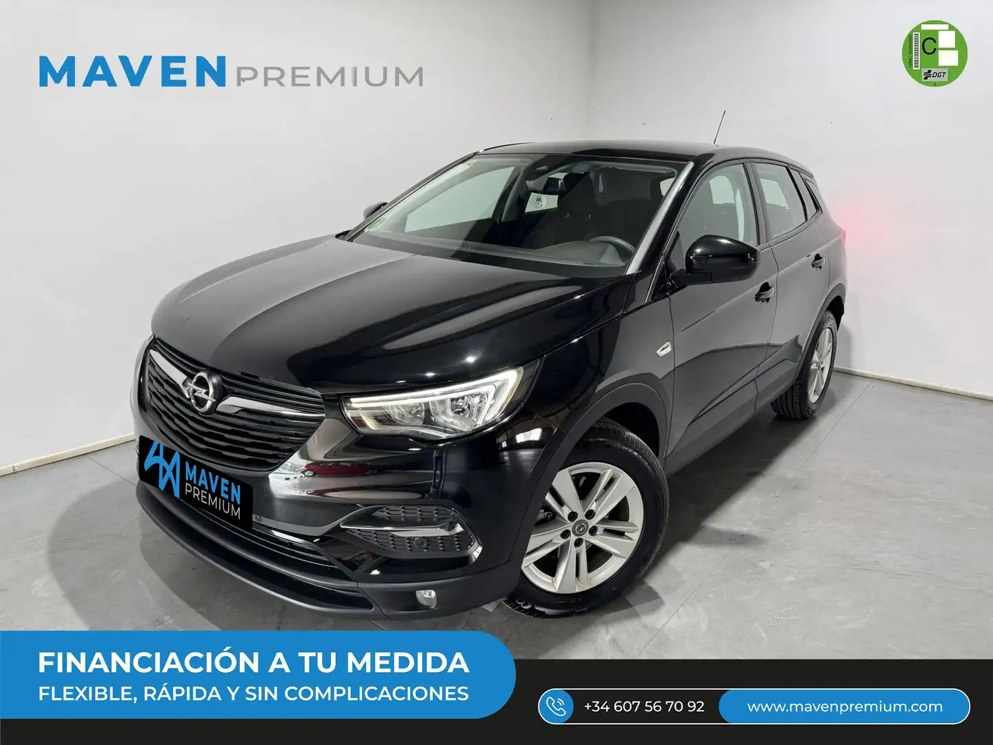 Opel Grandland X 1.2 Turbo Selective Negro - 1