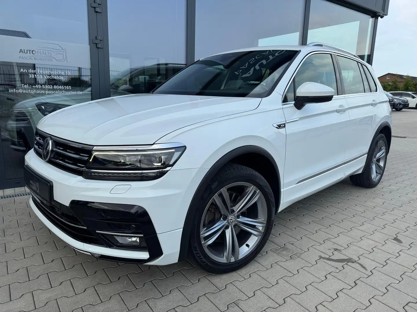 Volkswagen Tiguan R-Line 4Motion 2.0 TDI/AHK/KAM/VIRTUAL Blanc - 2