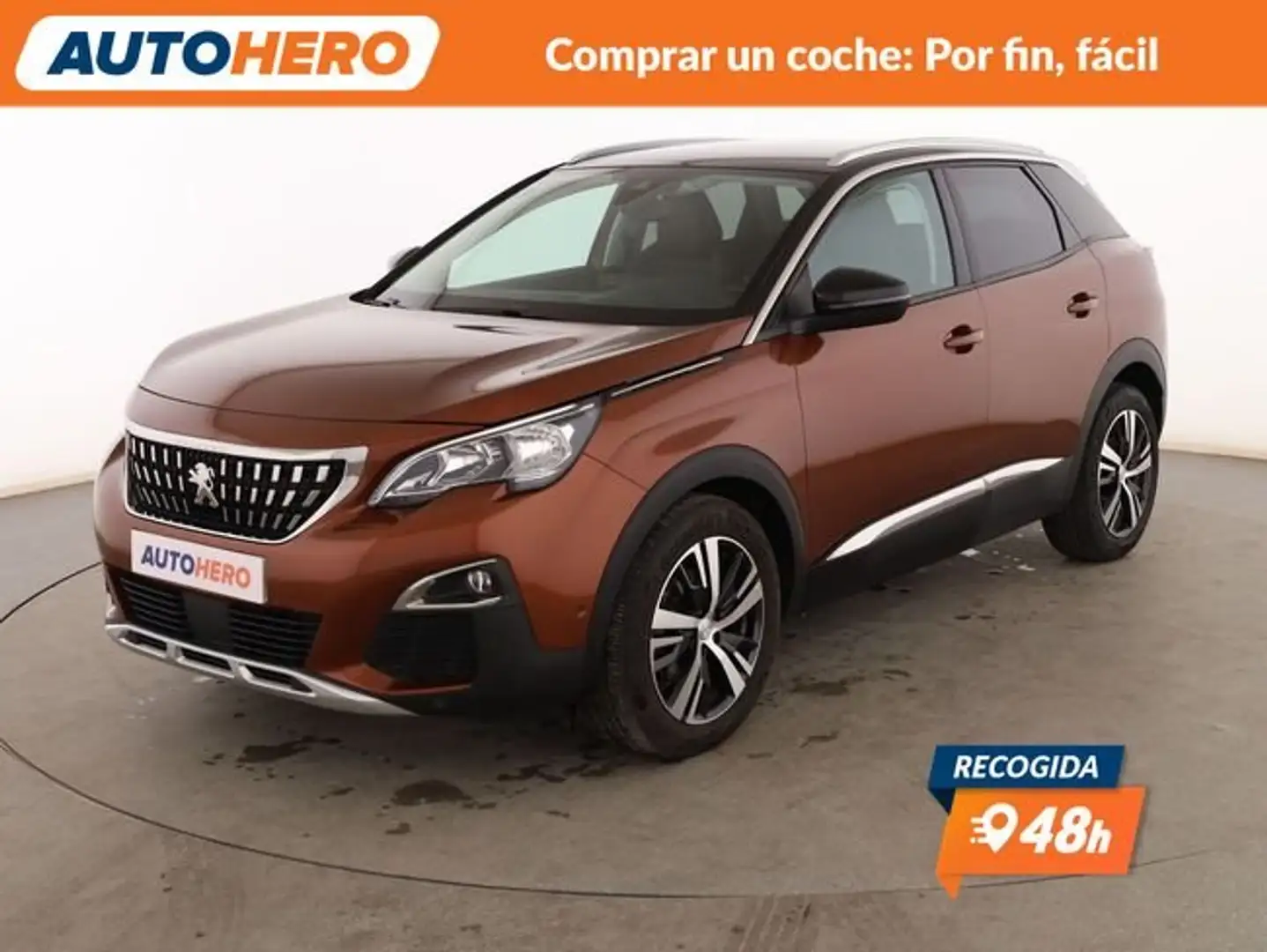 Peugeot 3008 1.5 Blue-HDi Allure Marrón - 1