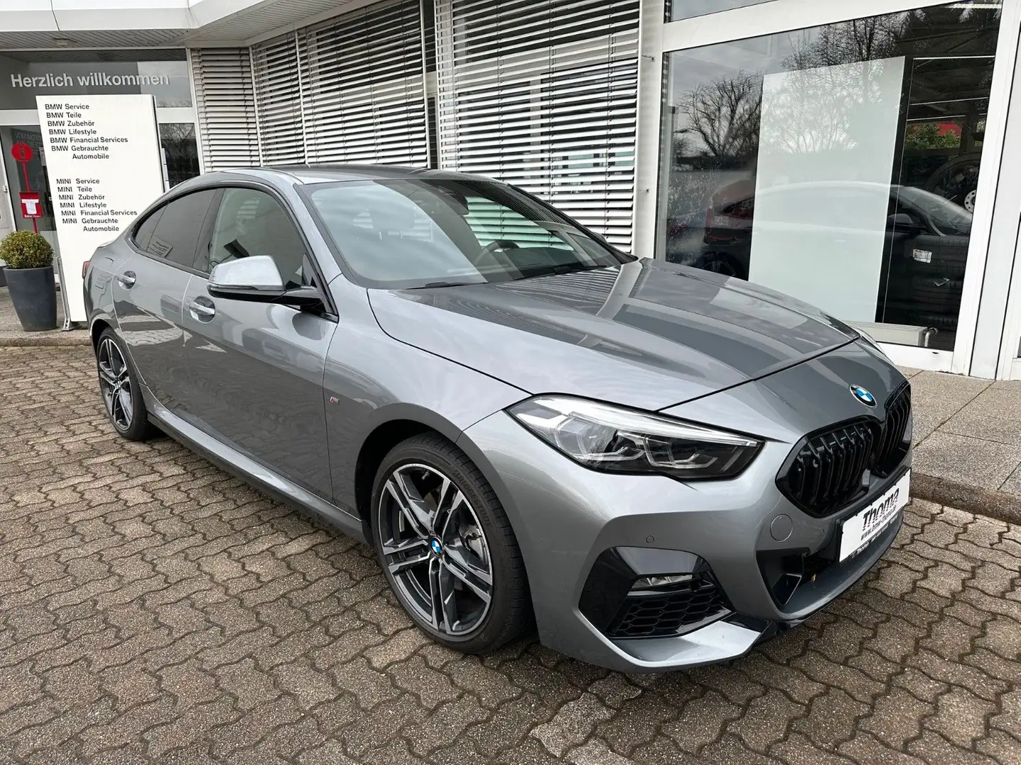 BMW 218 i Gran Coupe M Sport +LiveCo.Pro.+Hifi +DAB+ Grau - 1