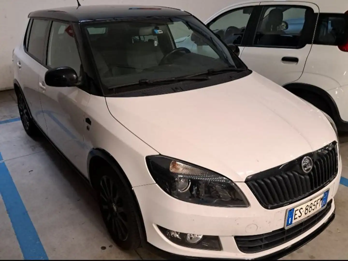 Skoda Fabia Fabia II 2007 Berlina 1.2 Monte Carlo Bianco - 2