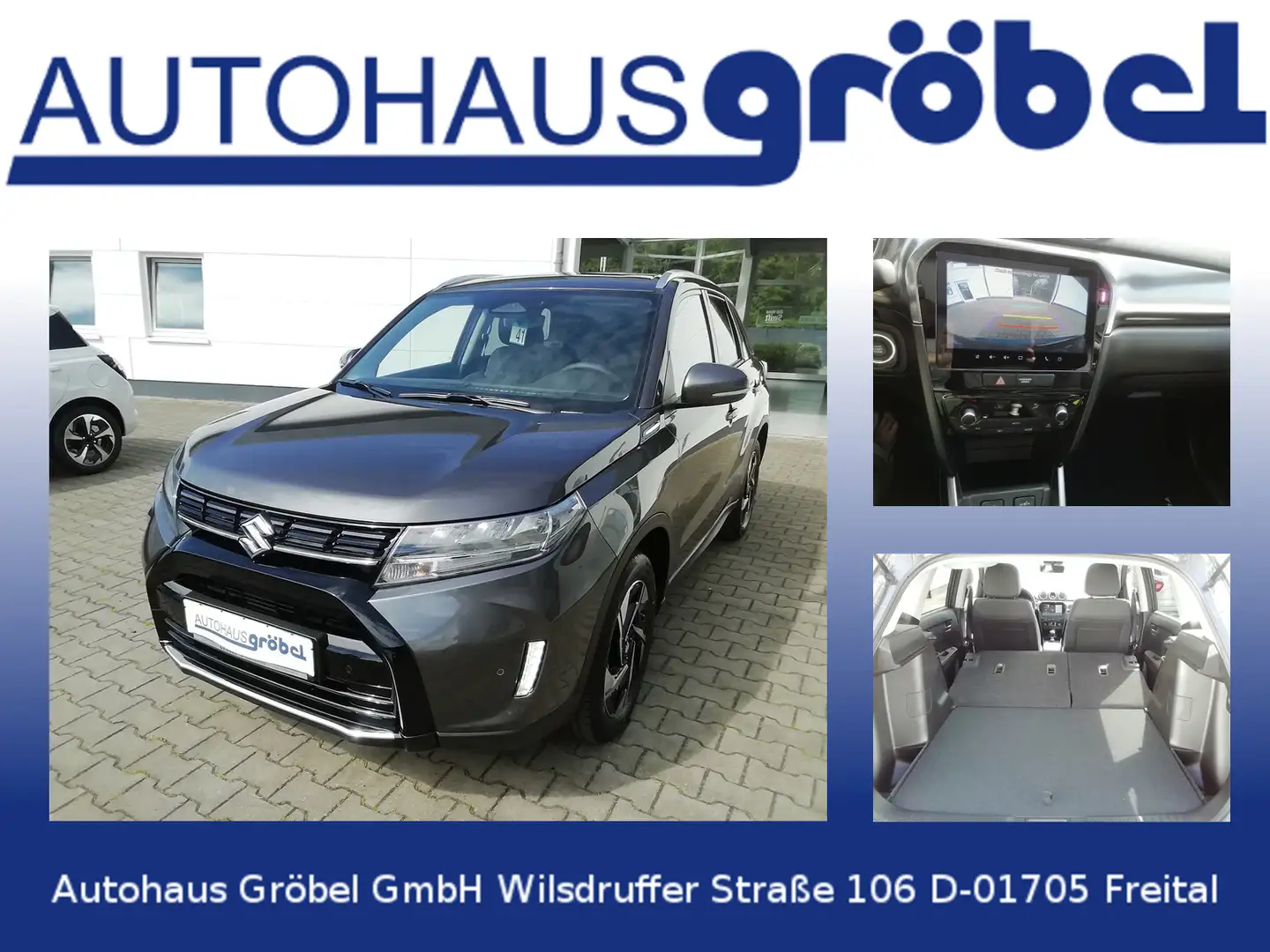 Suzuki Vitara 1.4 Comfort+ Hybrid4x4 Rückf.kam. Gris - 1
