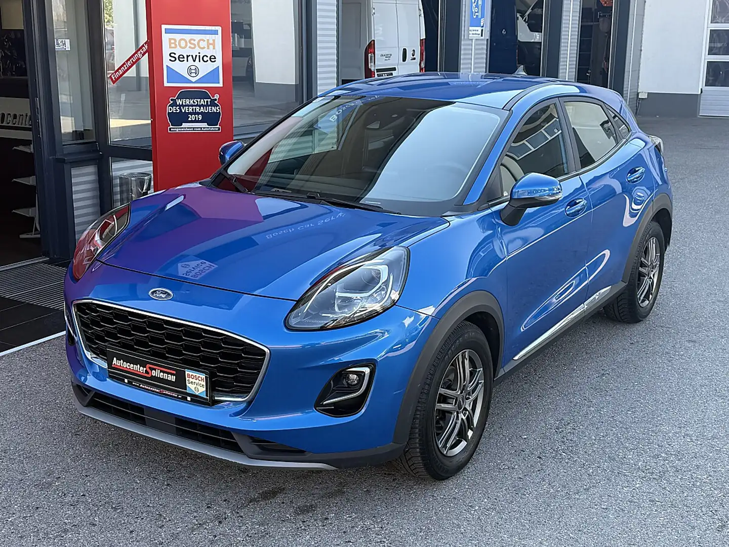 Ford Puma 1.0 EcoBoost Mild Hybrid Blau - 2