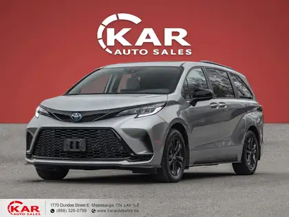 Silver 2025 Toyota Sienna Minivan All-Wheel Drive Automatic