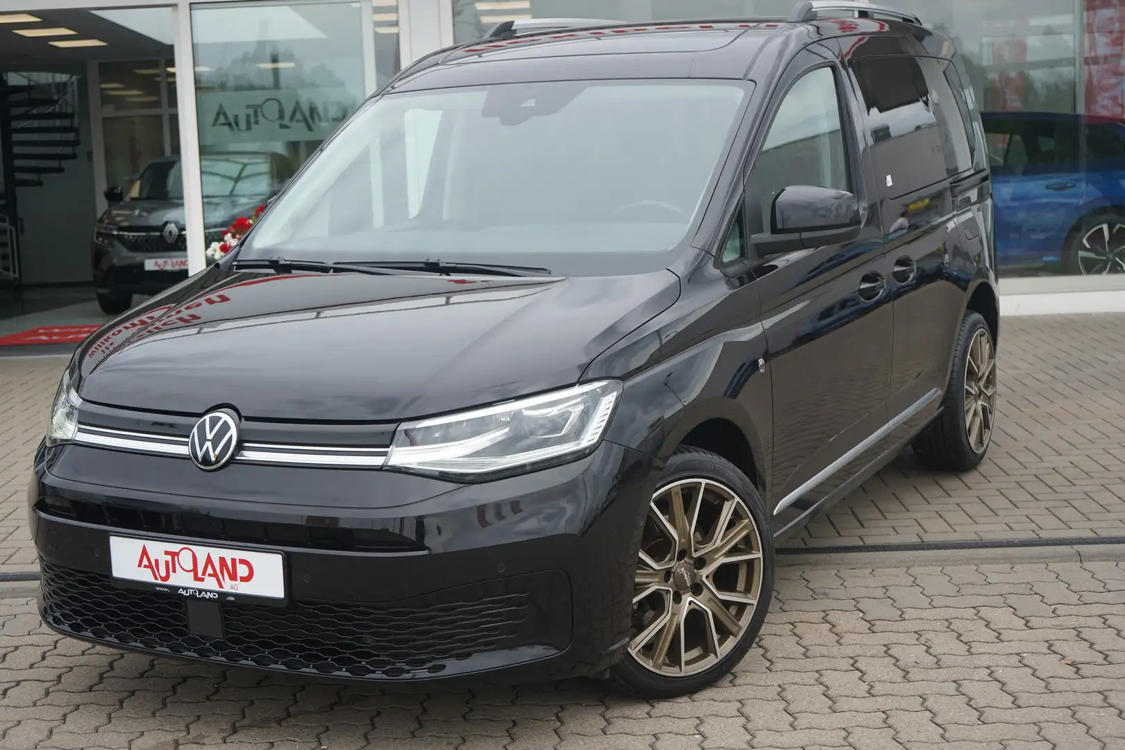 Volkswagen Caddy 2.0 TDI Style LED Navi Sitzheizung ACC AHK Schwarz - 2