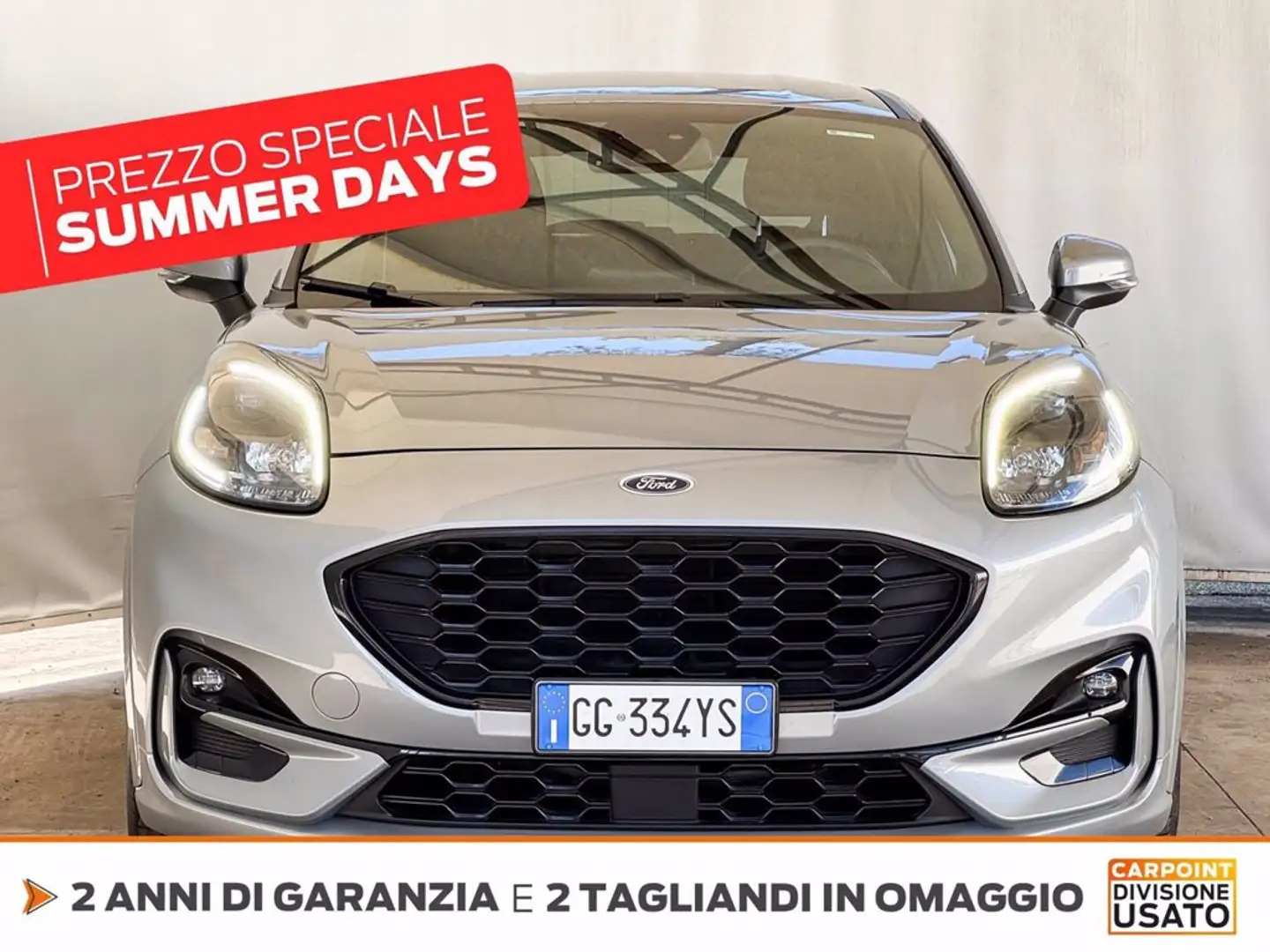 Ford Puma 1.0 ecoboost h st-line s&s 125cv Grijs - 2