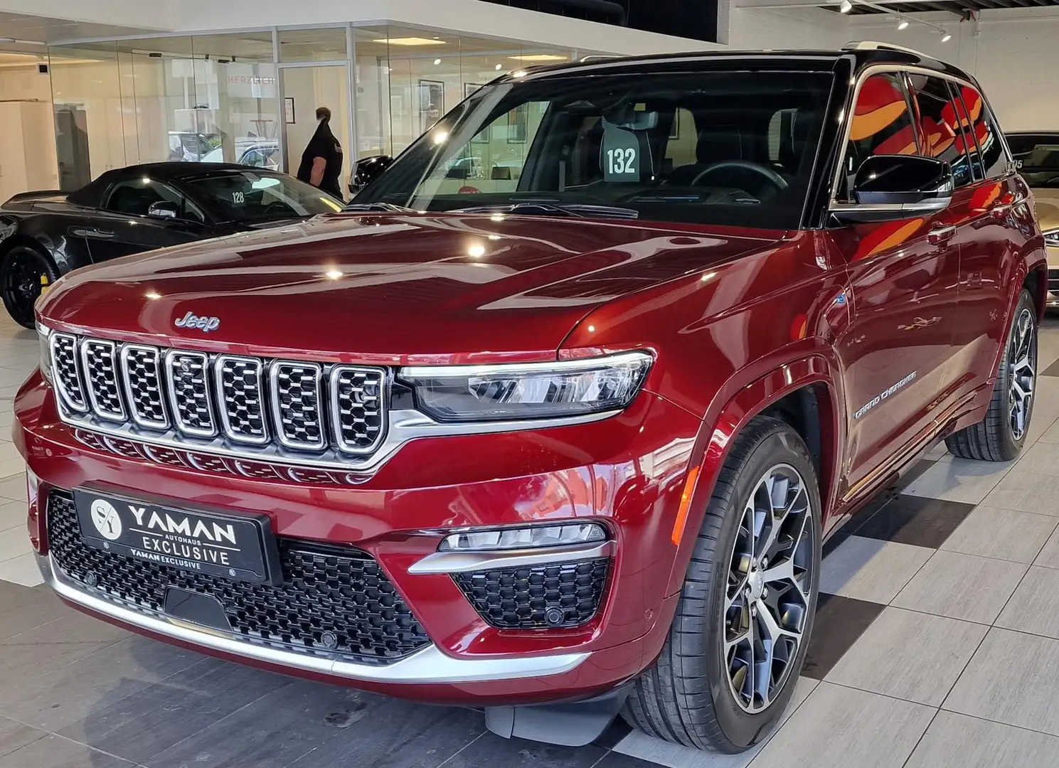 Jeep Grand Cherokee Summit Reserve Plug-In-Hybrid 4xe Piros - 1