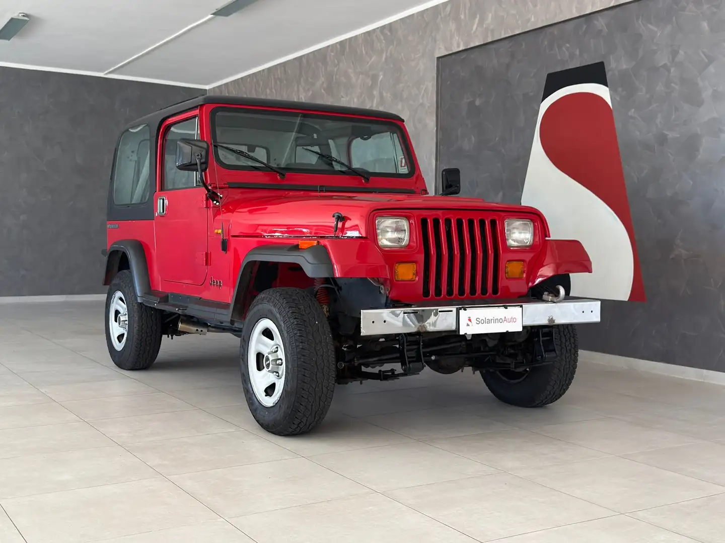 Jeep Wrangler Wrangler Hard Top 2.5 Laredo-Soft Top-Originale Rood - 1