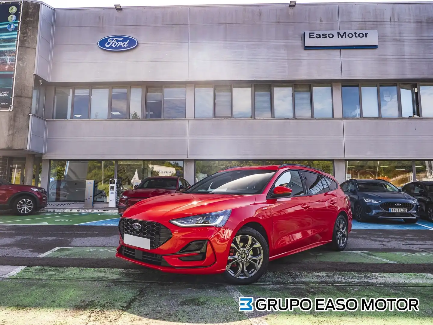 Ford Focus 1.0 Ecoboost MHEV ST-Line 125 Rouge - 1