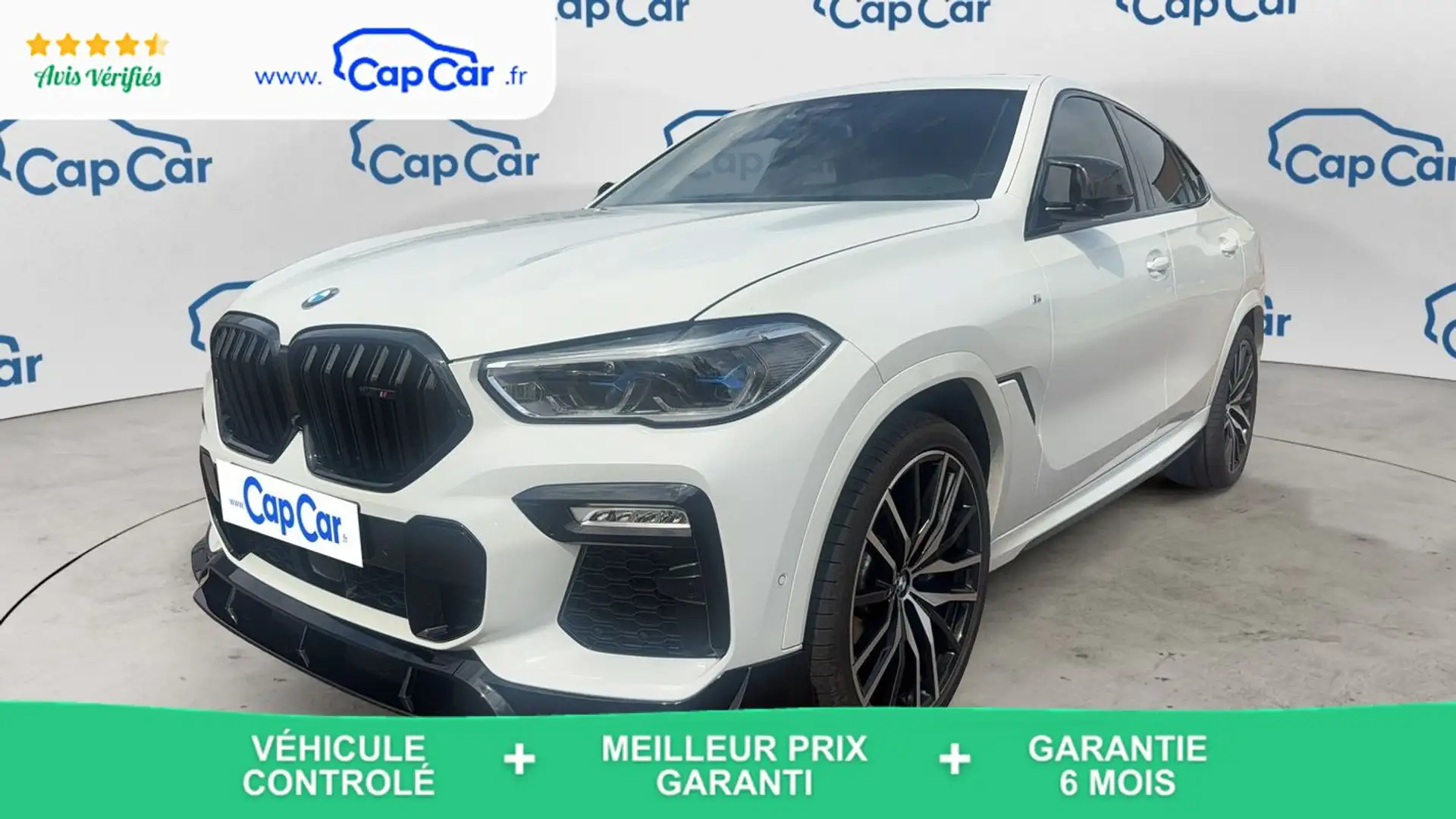 BMW X6 30d 2021 흰색 사진 1