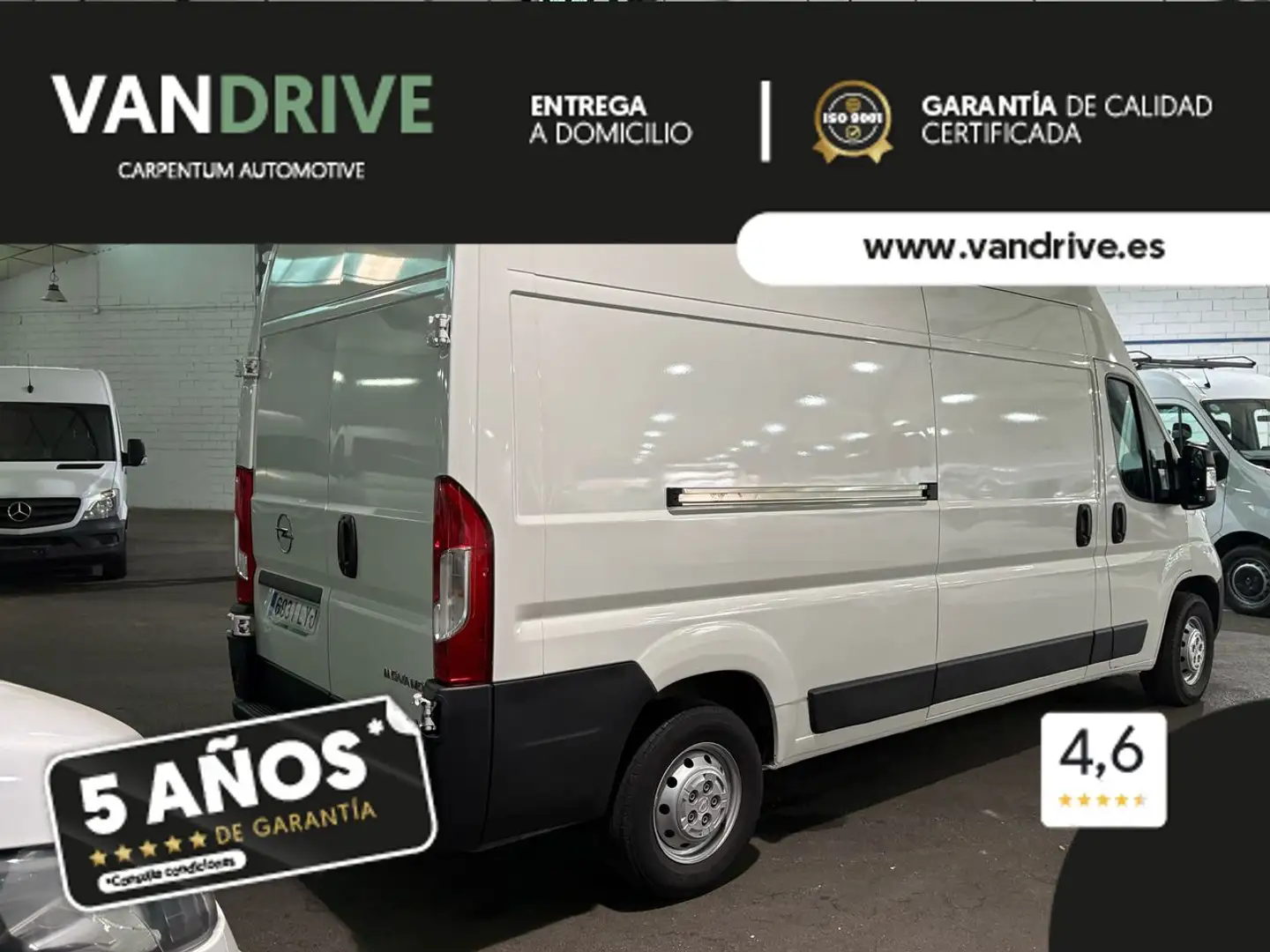 Opel Movano L3 H3 2.2 D 140CV Wit - 2