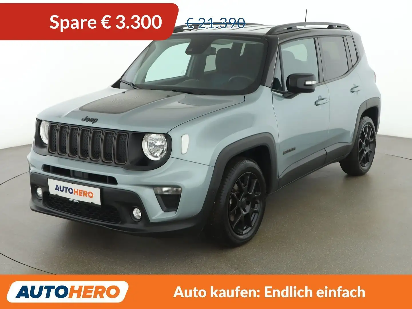 Jeep Renegade 1.5 GSE T4 e-Hybrid Longitude FWD Aut. *ACC*NAVI* Blau - 1