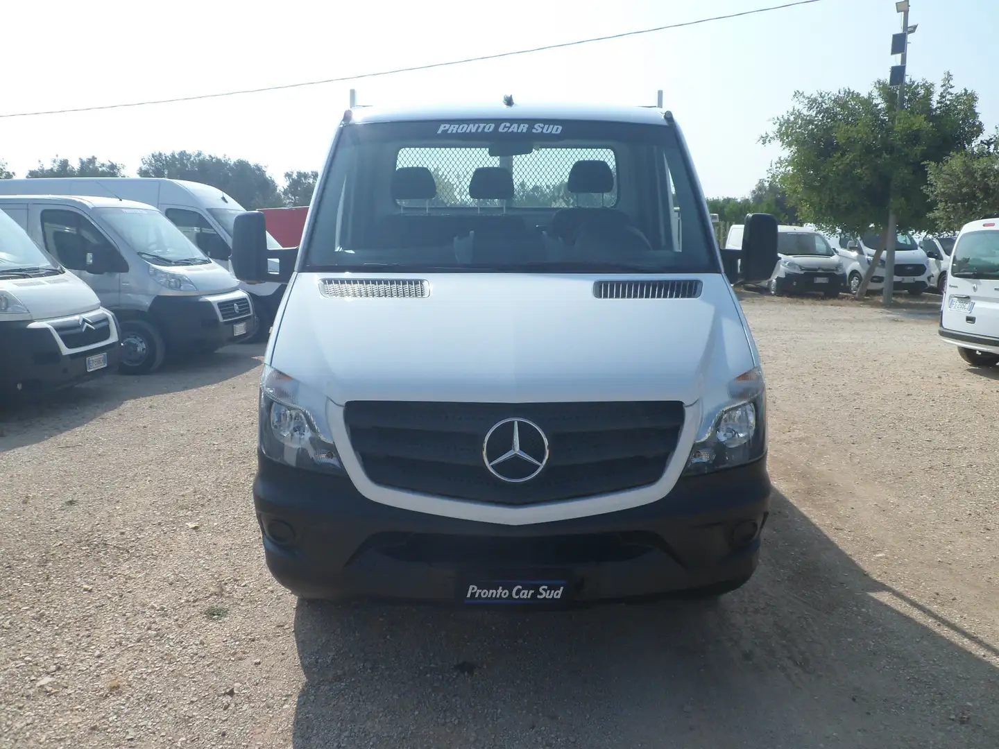 Mercedes-Benz Sprinter cassone fisso con pedana Bianco - 2