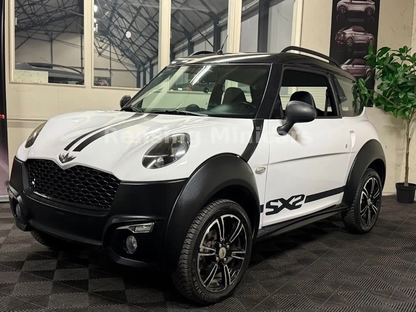 Chatenet CH26 SVZ MINI COOPER Mopedauto Microcar 45 KM Weiß - 2