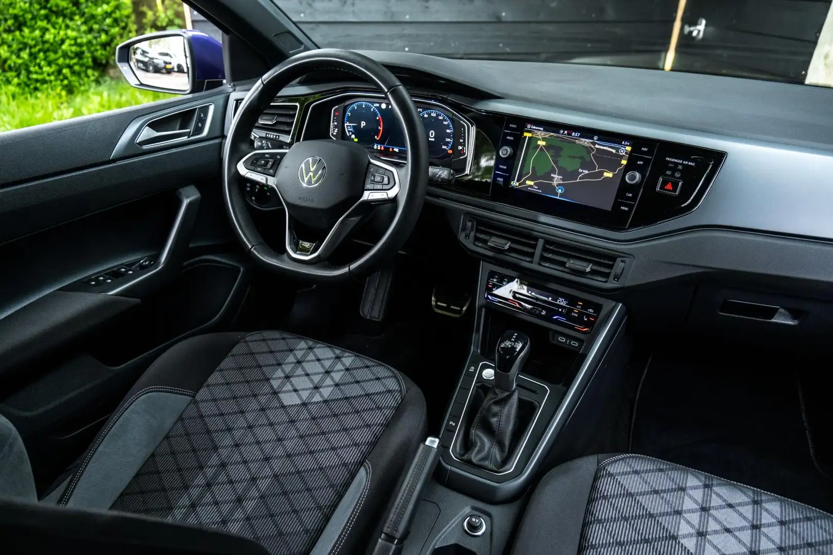 Volkswagen Polo 1.0 TSI R-Line Business I Nieuw I aut I led I LM I Blau - 2