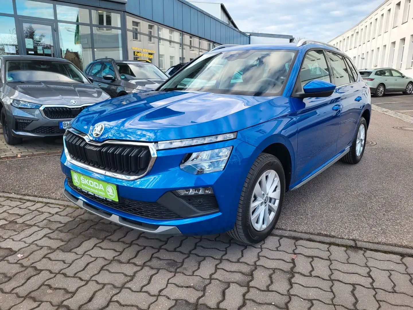Skoda Kamiq Selection 1.0 TSI 85 kW DSG 1.Hand Blau - 1