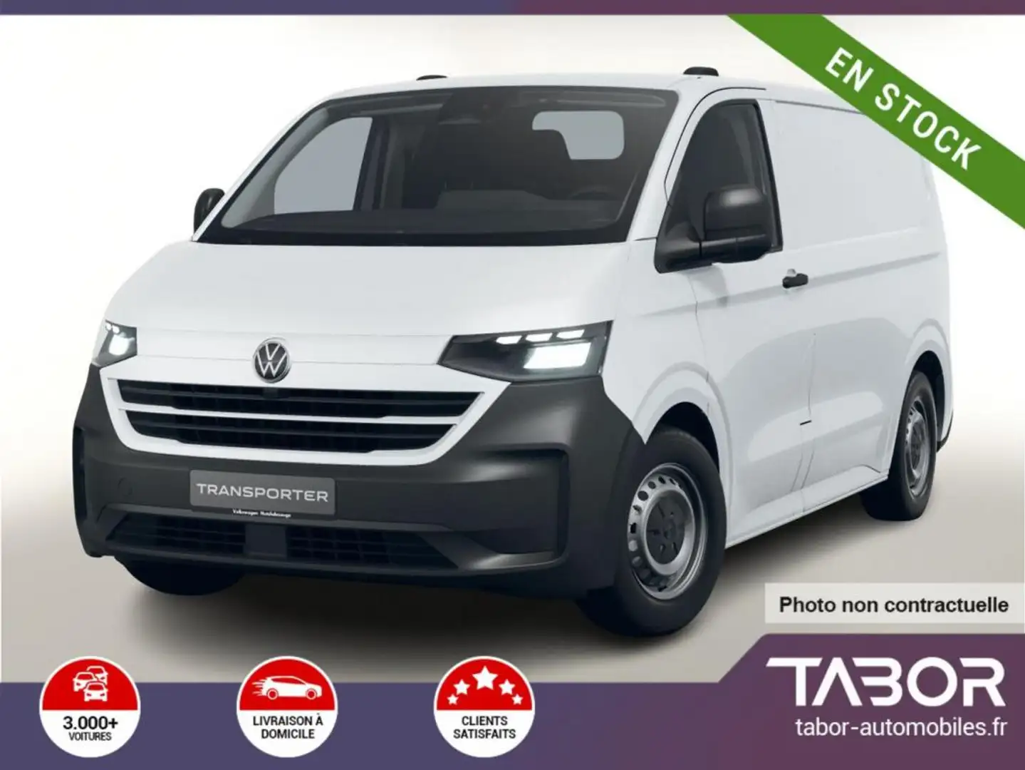 Volkswagen Transporter T7 2.0 TDI 110 LED AppCo Blanc - 1