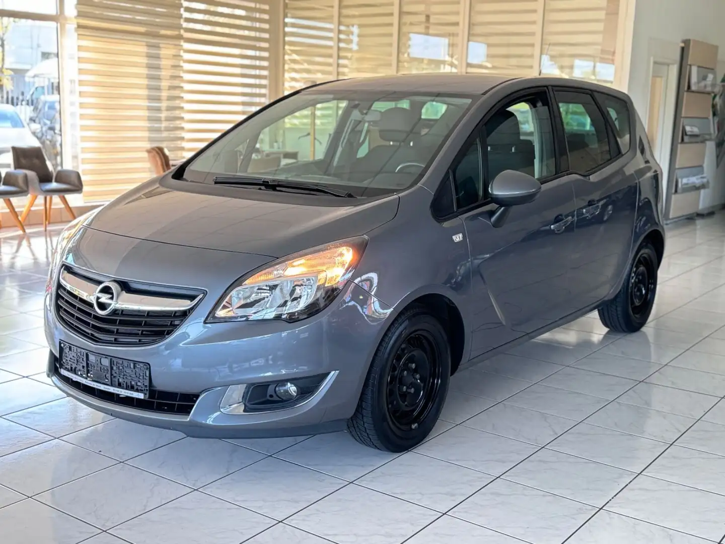 Opel Meriva B Drive+Klima+Tempomat+62.500Km+1.Hand Grau - 2
