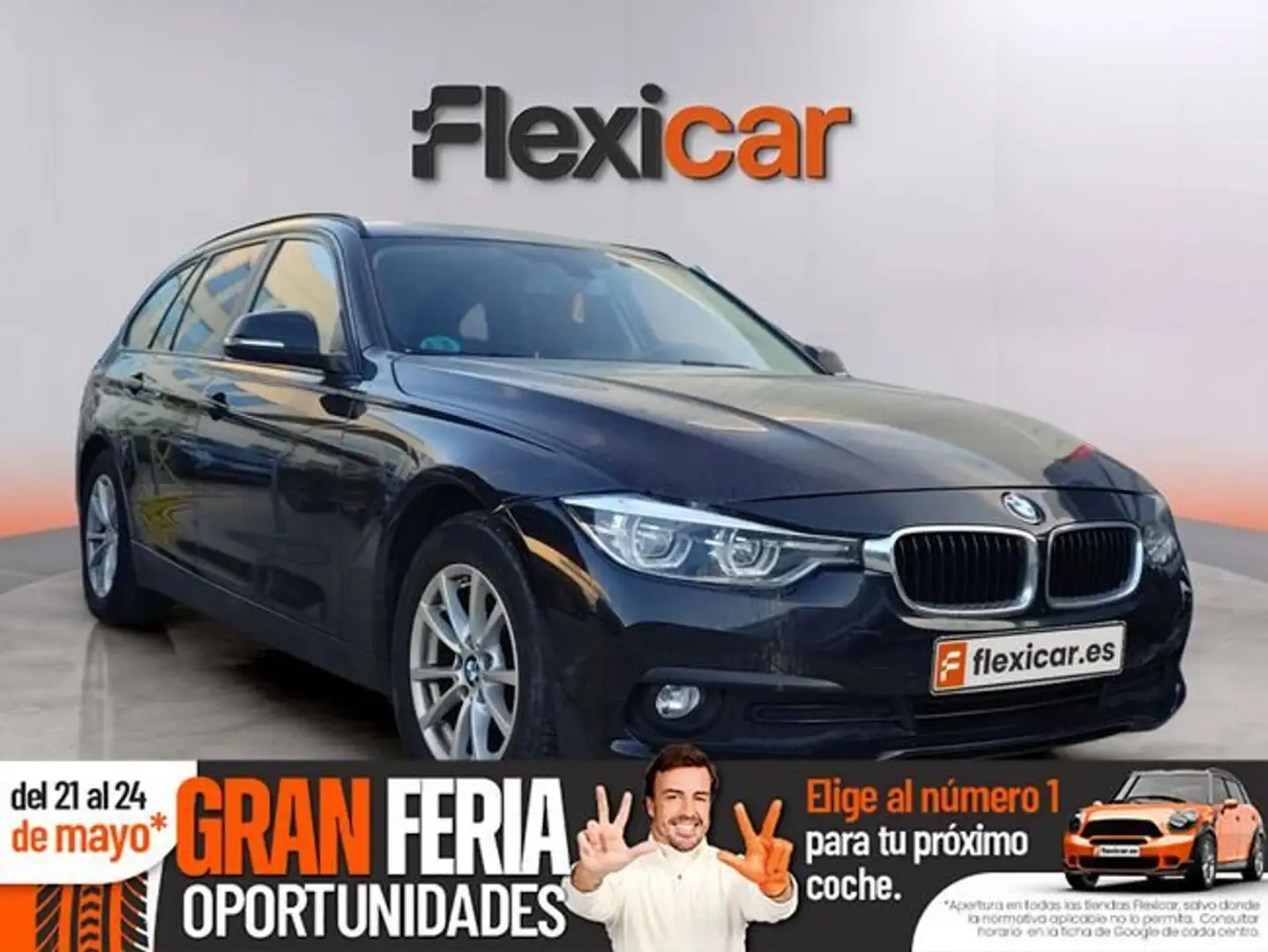 BMW 316 316dA Touring Negro - 1