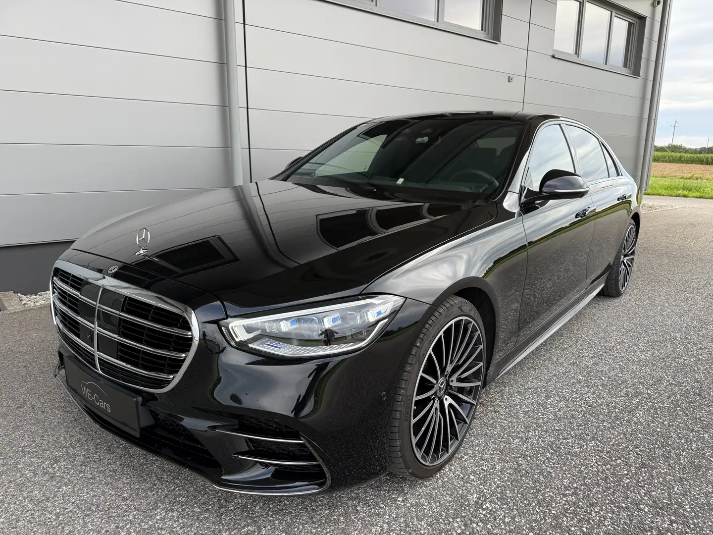 Mercedes-Benz S 400 S 400 d lang 4MATIC Aut. Schwarz - 2