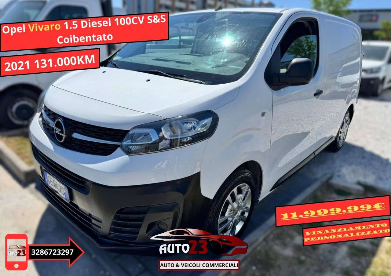 Opel Vivaro Opel Vivaro 1.5D 100CV S&S Coibentato +Iva 22%