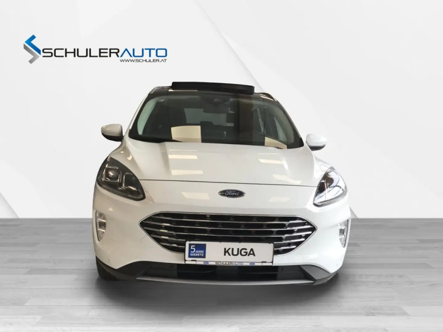Ford Kuga 2,0 EcoBlue Titanium 190PS PWS 4WD*AHK*SD*LED Blanc - 2