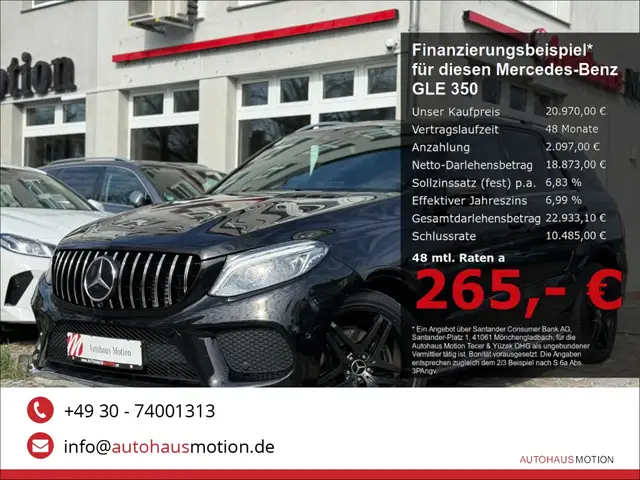 Mercedes-Benz GLE 350 d 4Matic AMG line GSD Navi Kamera LED