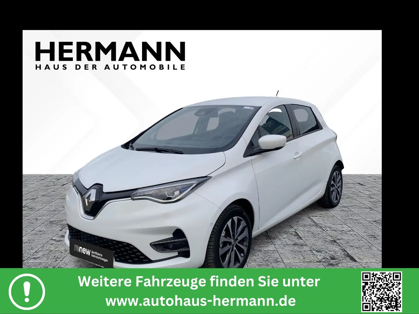 Renault ZOE R135/Z.E. 50 (Kauf-Batterie) Intens CAM*LED Wit - 1