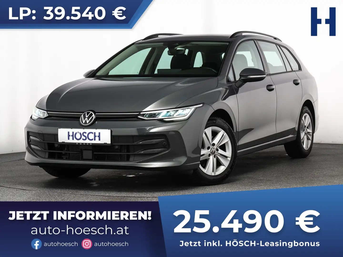 Volkswagen Golf Variant Life eTSI Aut. AHK WINTER NAV 12,9" ASSISTENZ Grau - 1