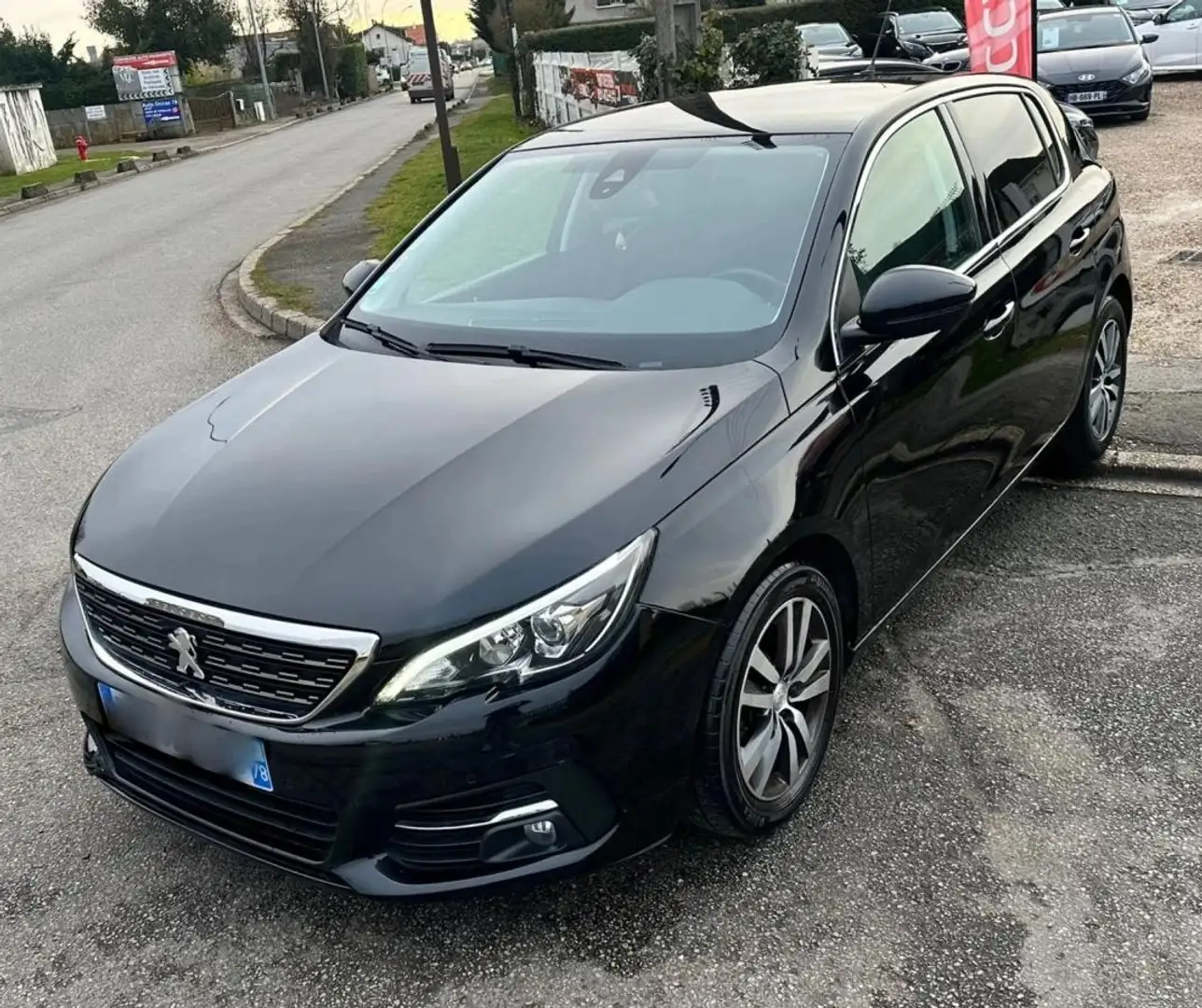 Peugeot 308 1.2 PT130 ALLURE EAT8 8325HT Noir - 1