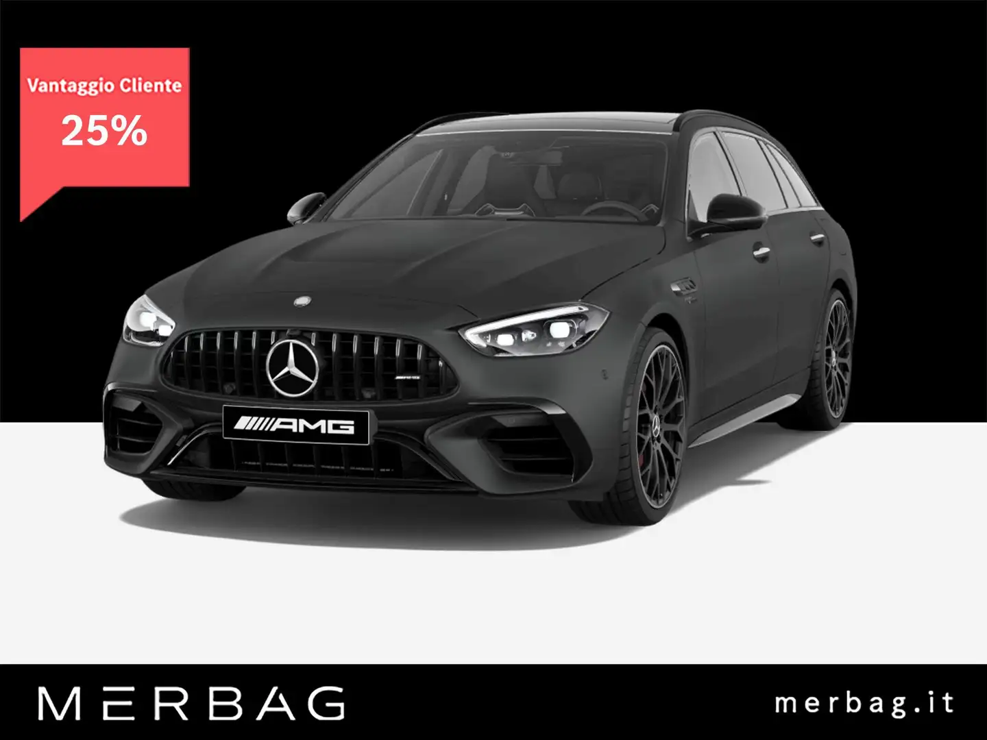 Mercedes-Benz C 63 AMG S e Performance Plug-in hybrid S.W. Premium Grau - 1