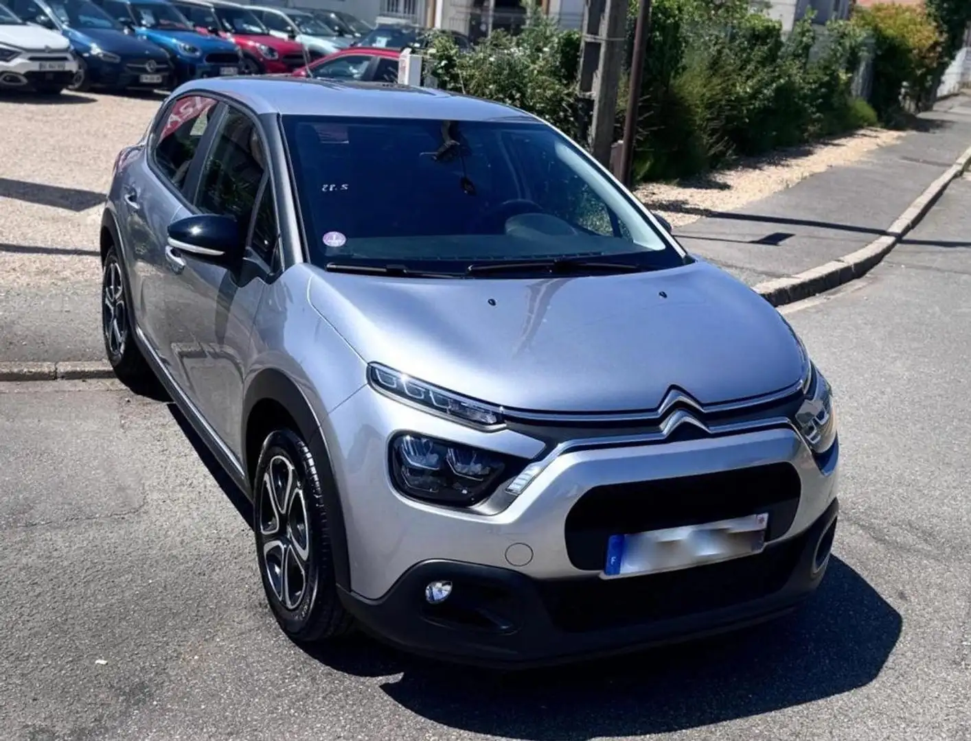 Citroen C3 PLUS 1.2 PT 82CV 07/2024 10825HT ENTRETIEN A JOUR GARANTIE 12 MOIS Gris - 1