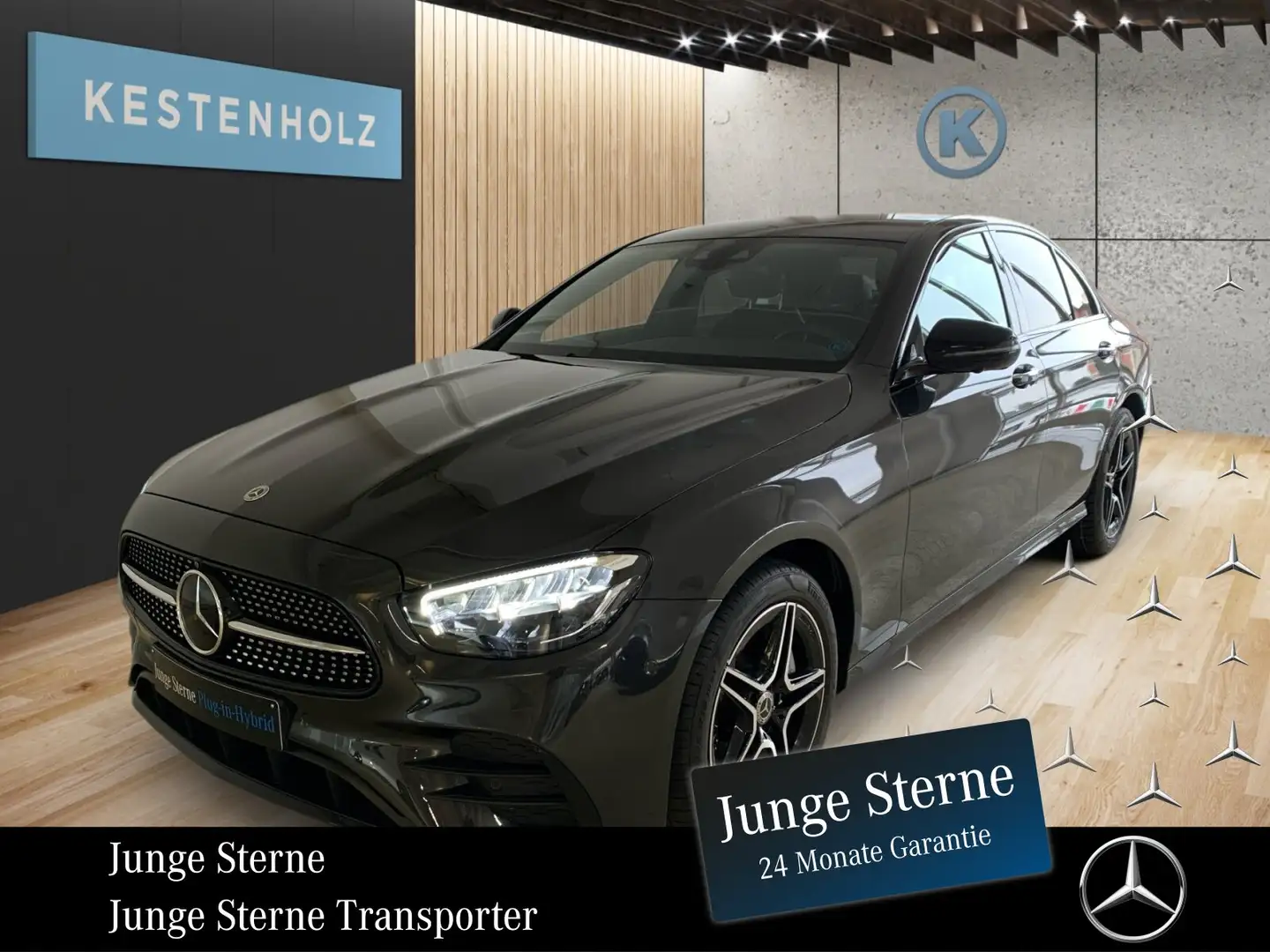 Mercedes-Benz E 300 E 300 e Limousine *AMG*NIGHT*360°*STHZ*MBUX* Grau - 1
