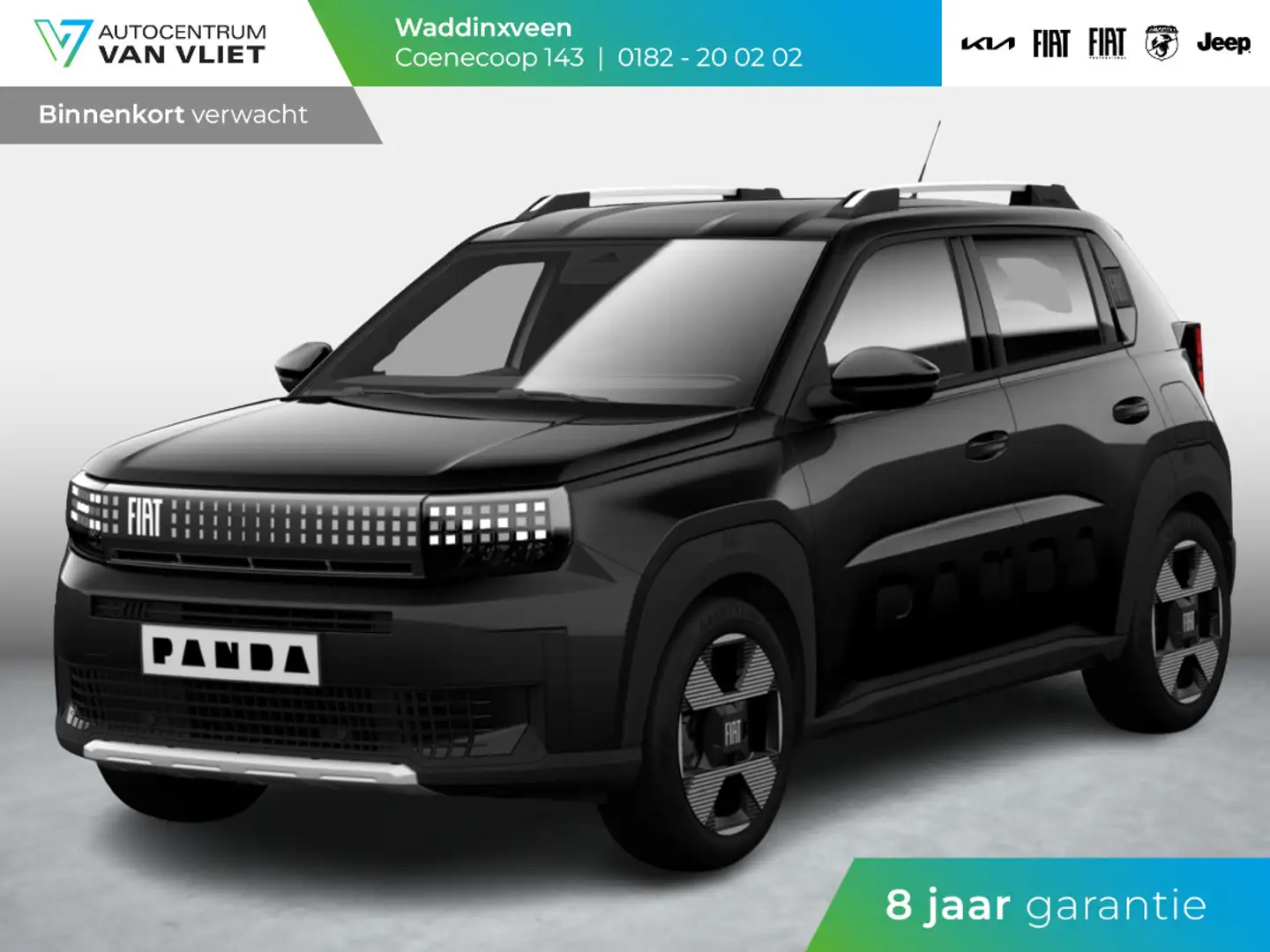 Fiat Grande Panda 1.2 Hybrid La Prima | Automaat | Camera | Clima | Negru - 1