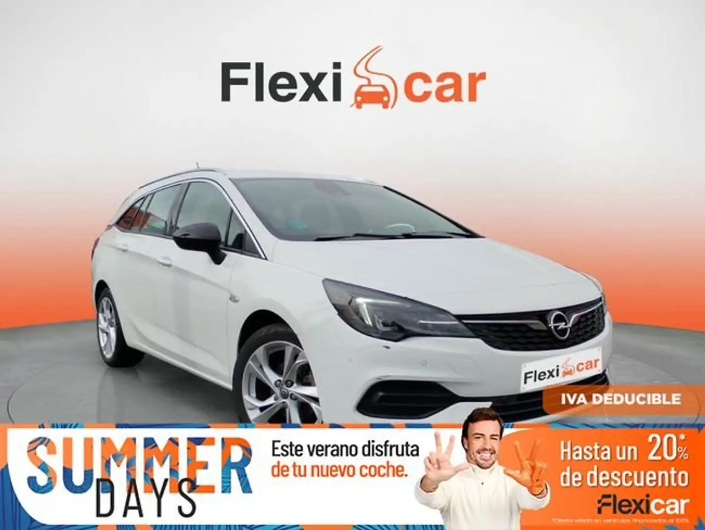 Opel Astra 1.2T+XHT+96kW+%28130CV%29+Elegance Blanco - 1