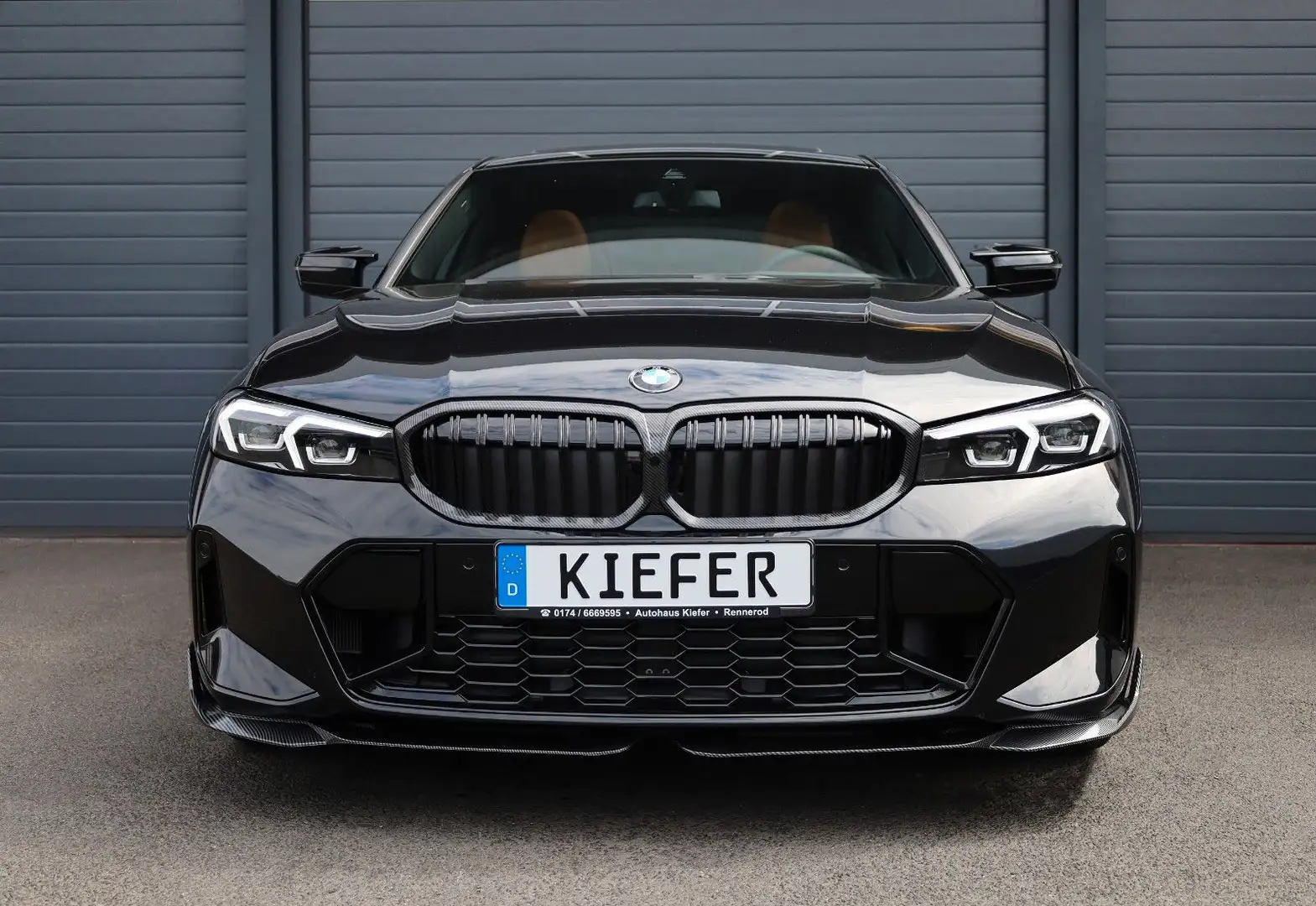 BMW 340 M340 xDrive M/HUD/Cockpit/SHZ/LHZ/TOTW/R19 Schwarz - 2