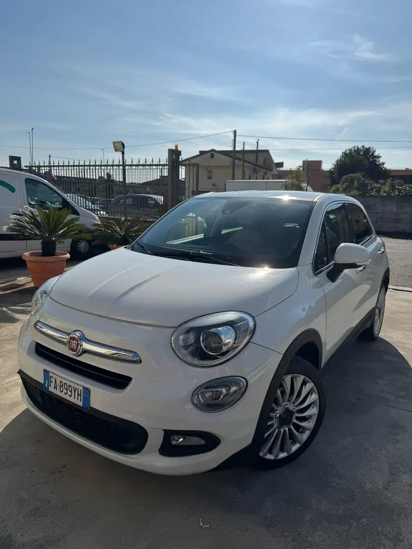 Fiat 500X 1.6 mjt Lounge 4x2 120cv Weiß - 1