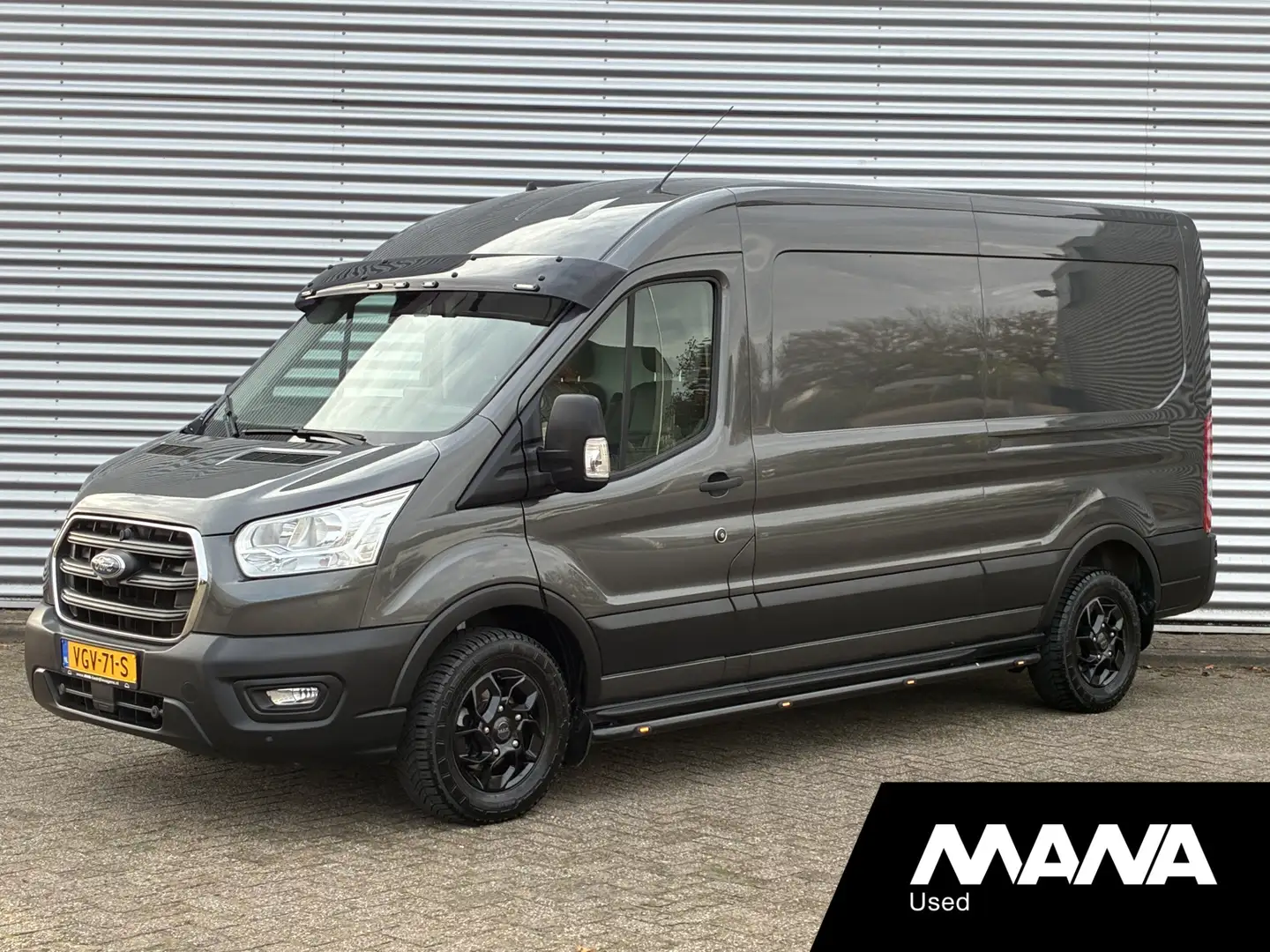 Ford Transit 350 2.0 TDCI L3H2 Zonneklep Trekhaak Airco Cruise Gris - 1