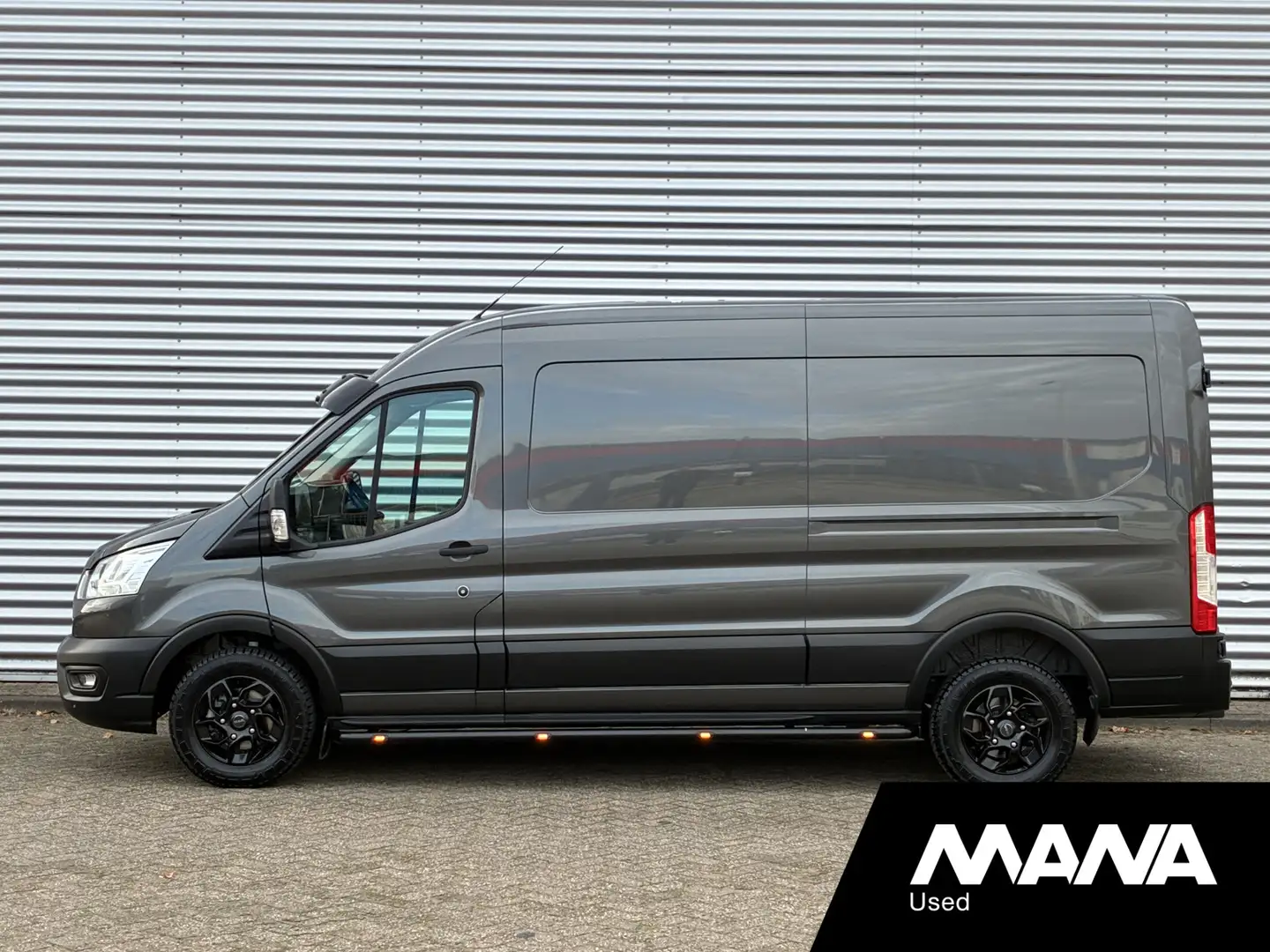 Ford Transit 350 2.0 TDCI L3H2 Zonneklep Trekhaak Airco Cruise Gris - 2