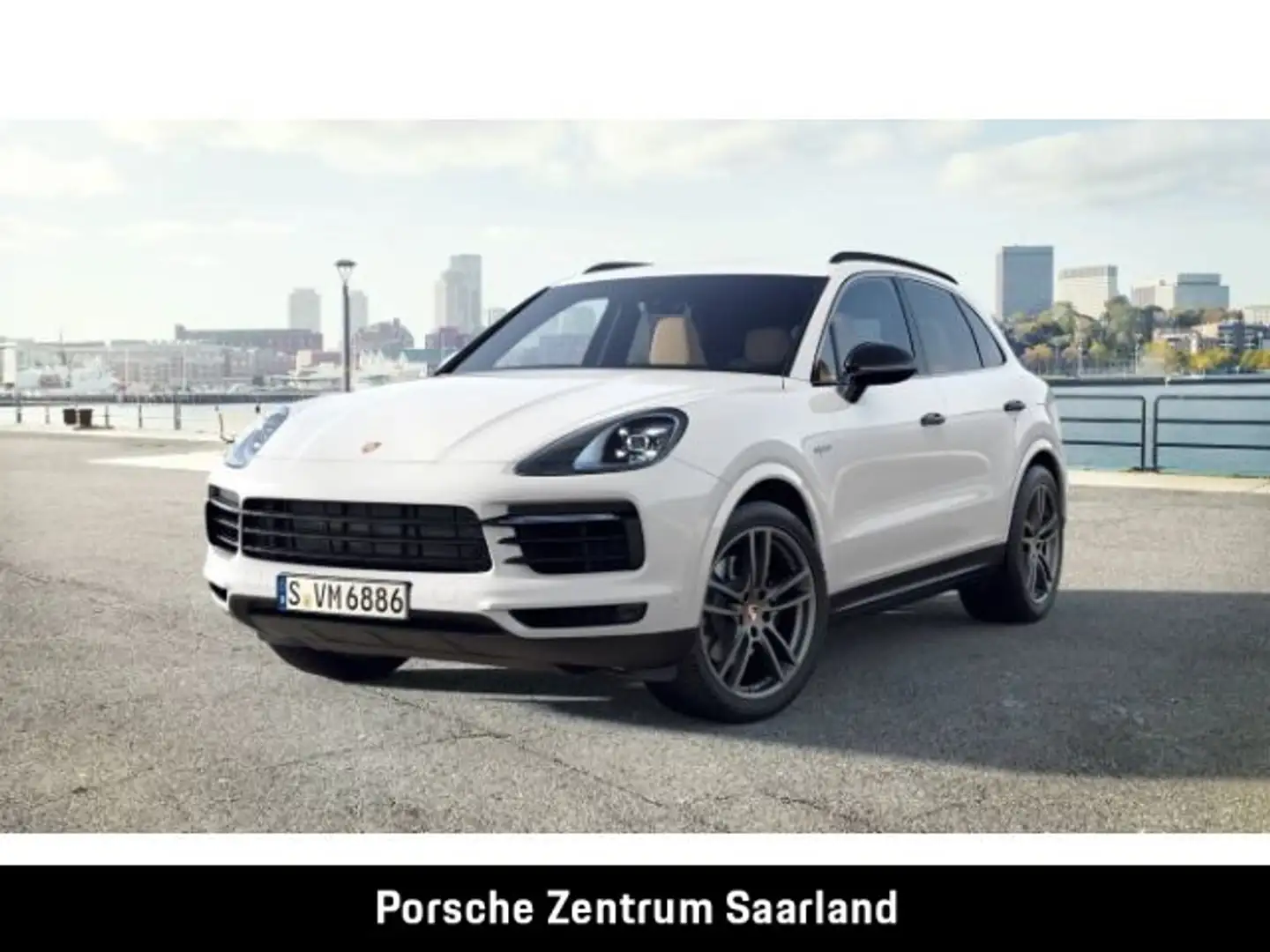 Porsche Cayenne E-Hybrid Weiß - 1