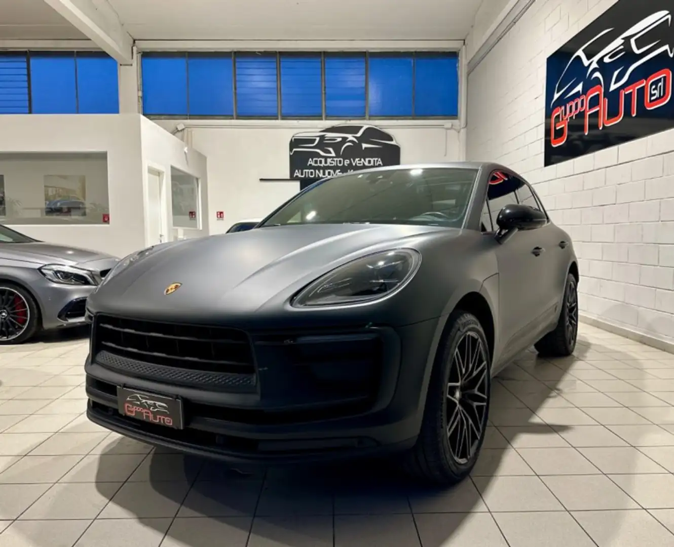 Porsche Macan 2.0 *TETTO*KEYLESS*WRAP NERO OPACO* Nero - 1