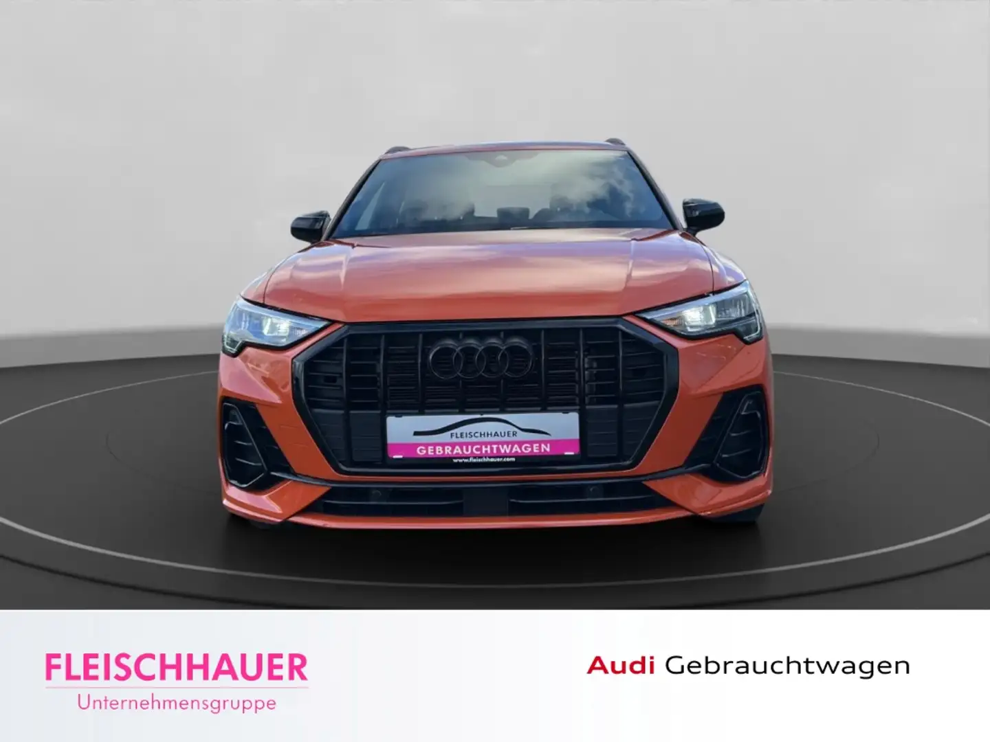 Audi Q3 2.0 35 S line TDI DSG+LED+SHZ+NAVI+DAB+AHK Orange - 2