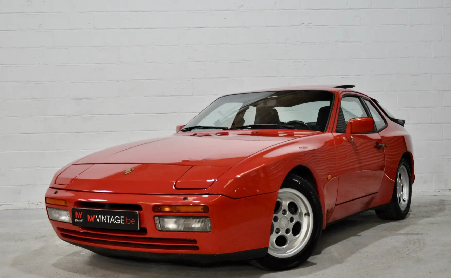 Porsche 944 Turbo 226cv Toit Sunroof ** TARGA ** Rouge - 1