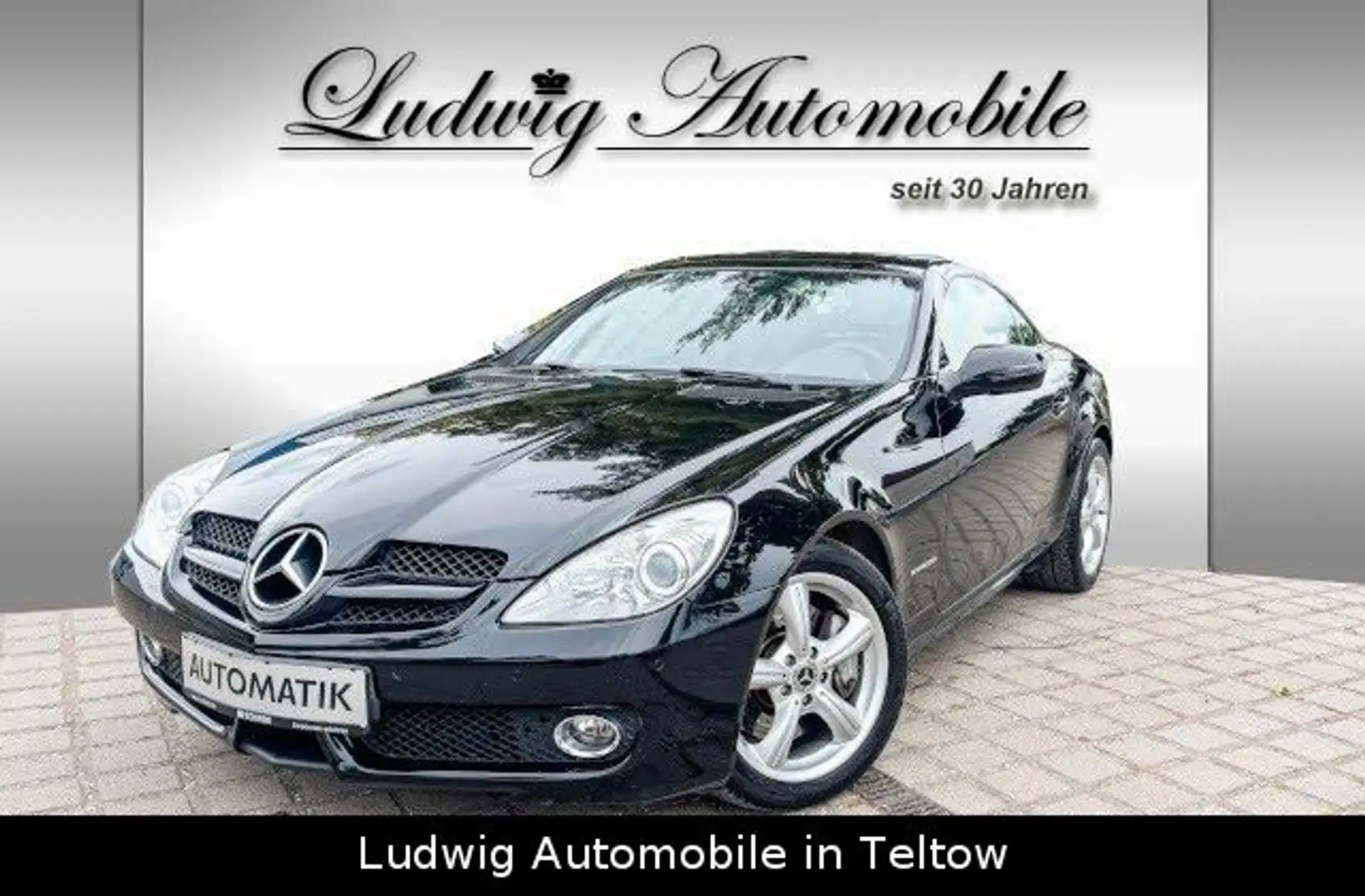 Mercedes-Benz SLK 200 Kompressor*184 PS*PDC vorn und hinten Noir - 1