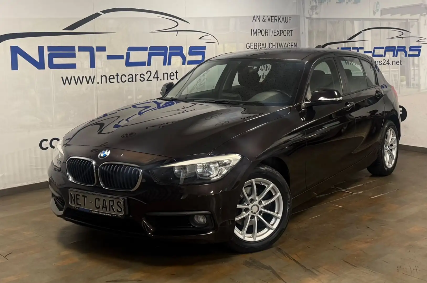 BMW 118 i F20 Edition Aut. Tempomat*PDC*LED*ALLWETTER Braun - 1