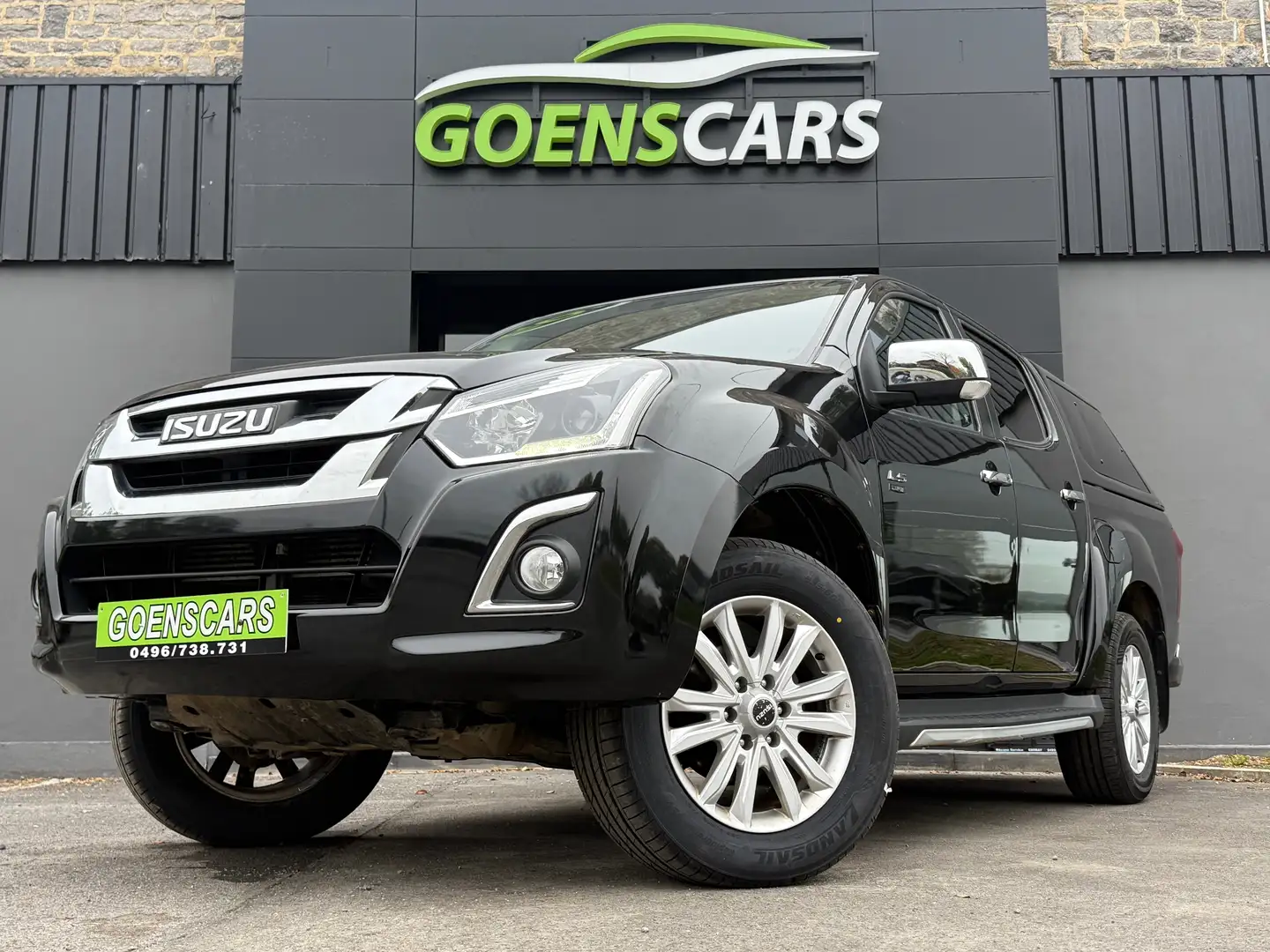 Isuzu D-Max 1.9 Turbo D 4WD,CUIR,19000HTVA,CAMERA Noir - 1