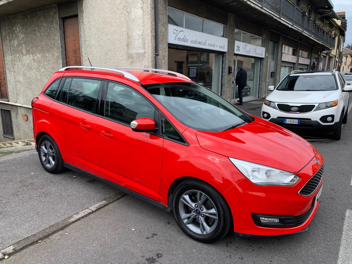 Ford C-Max C-Max7 1.5 Business solo 39000KM Rood - 1