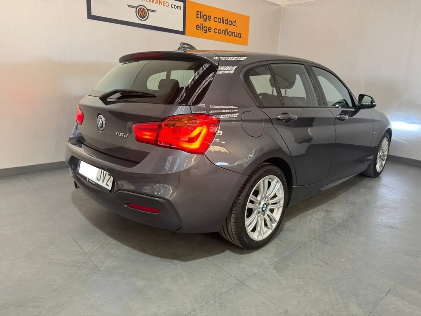 BMW 118 118d Gris - 2